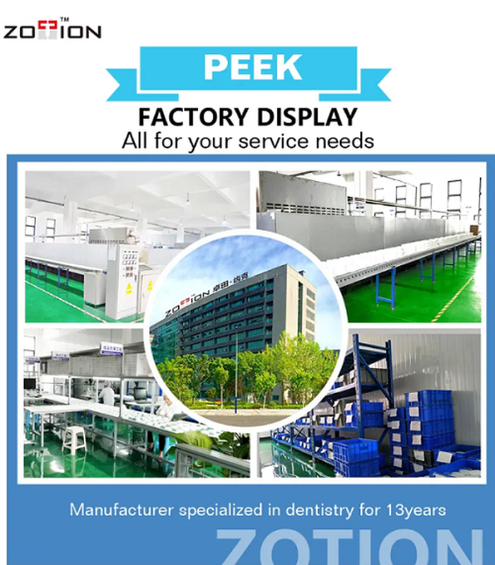 Cad Cam Dental Milling Machine Gingival Color Dental Peek Block Cad Cam Dental Milling Machine Gingival Color Dental Peek Block