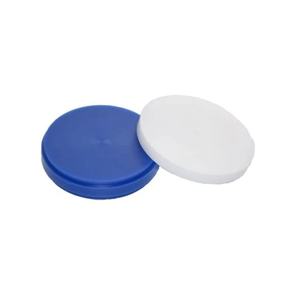 71 mm CAD -Cam -Wachs -Block Blue White Dental Wachsscheibe
