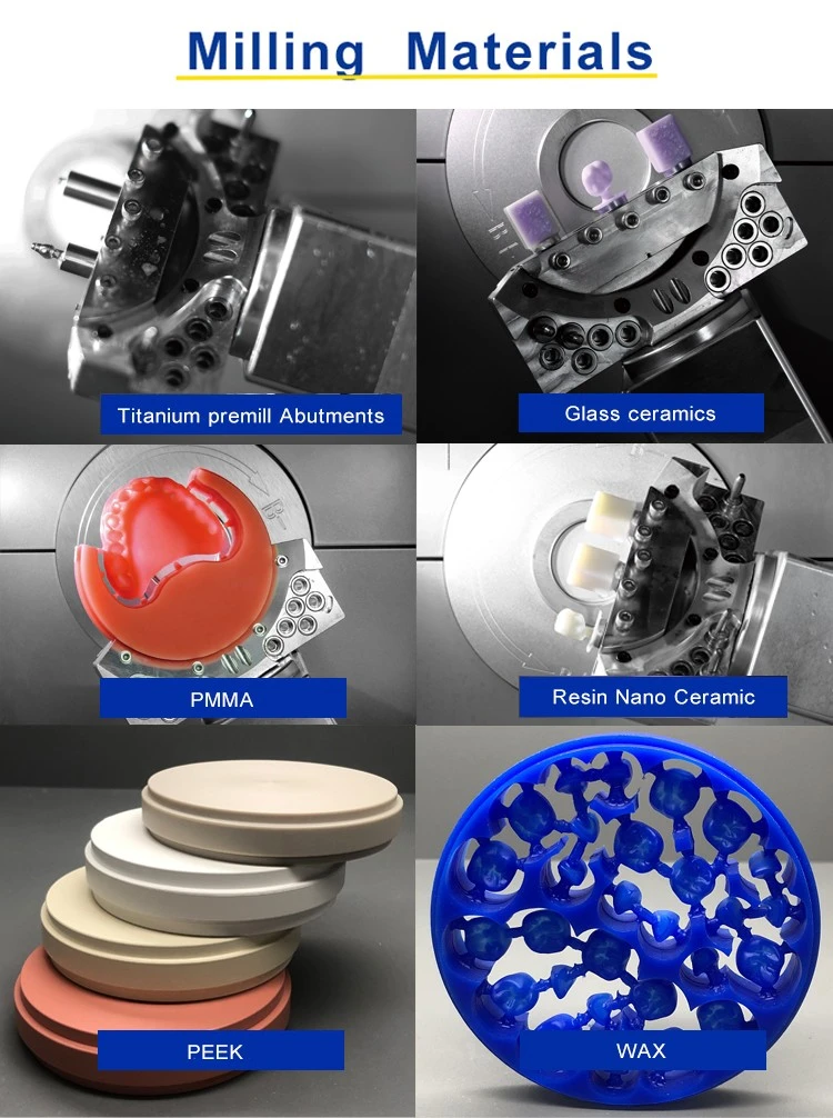 Economic Wet Milling Machine High Precision 5 Axis Milling Machine