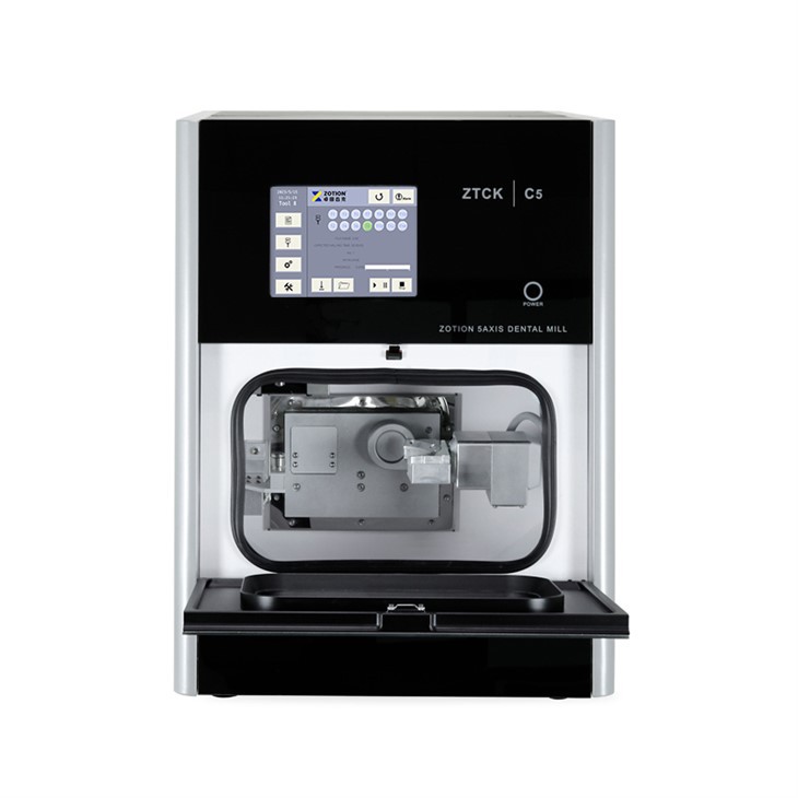 Zotion 5 axis cad cam zirconia milling machine